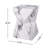 Eos 18.5"H Modern Geometric MGO Side Table with Faux Marble Finish-125959558