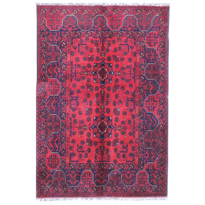 Spinel Red Bokara 3'4" x 4'9"