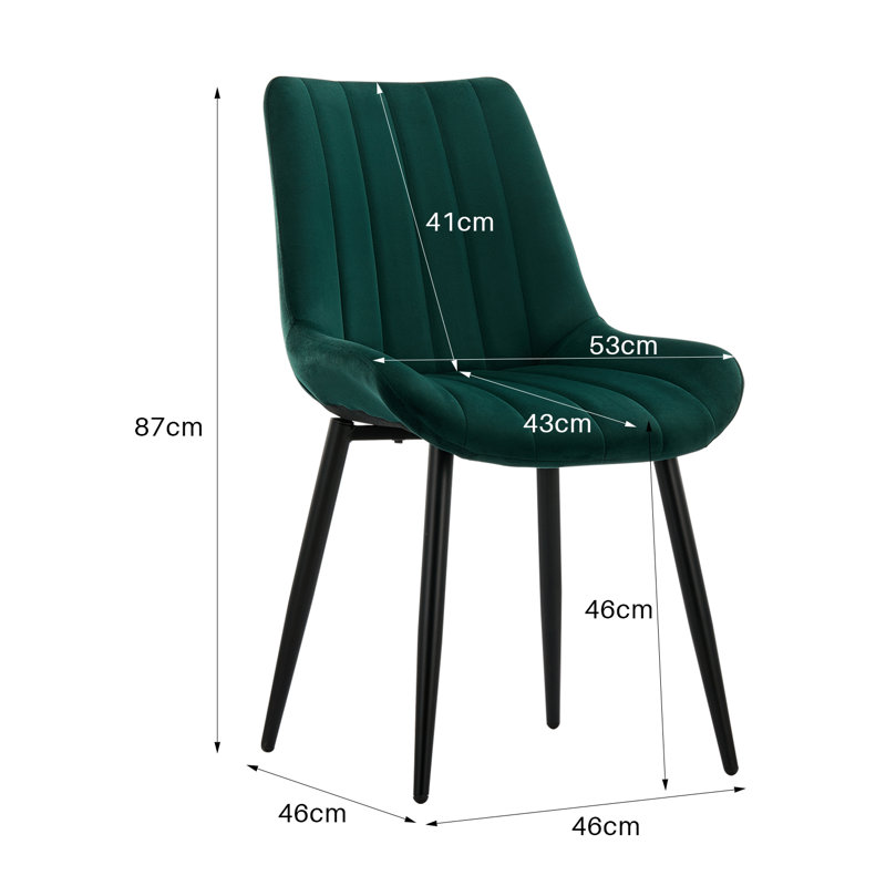 Lause Dining Chair, Green