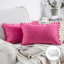 Coussin Silky Velvet Series Pom-poms-1197348343-1196681516-1196681514