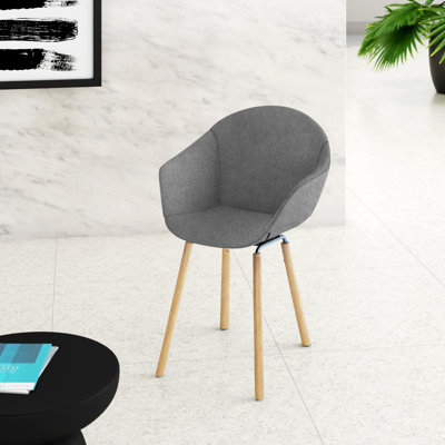 Adairis Polyester/Polyester Blend Seat Waiting Room Chair
