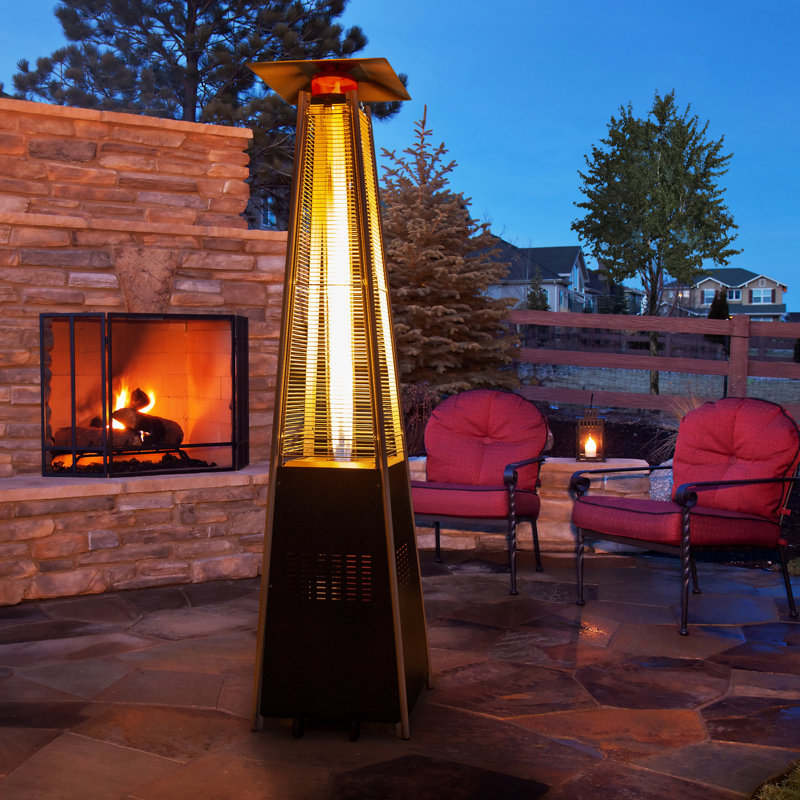 Chauffe-terrasse au propane 42 000 BTU, Bronze