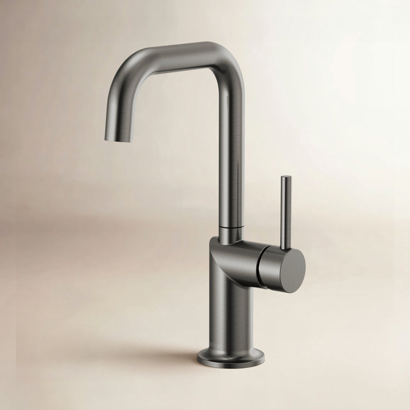 Odin® Bar Faucet with Square Spout, Luxe Steel, Lever