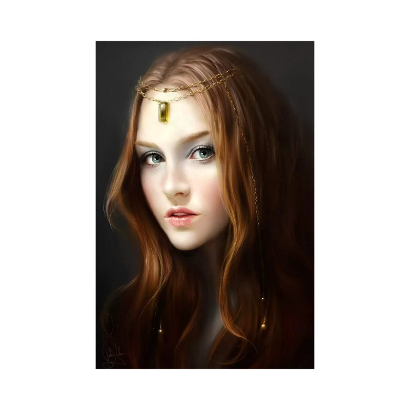Heartless by Melanie Delon - Print on Canvas, Wrapped Canvas, 66.04 cm H x 45.72 cm W x 1.91 cm D