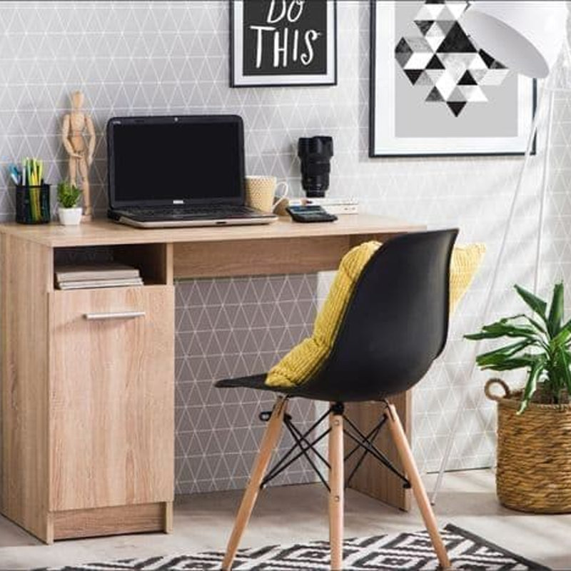 Nicandro Solid Wood Computer Desk
