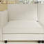 Tissu beige moderne à 2 places de style Mid-Century de 76,23 po de long, parfait pour un appartement ou un dortoir, structure, revêtement respirant, rembourrage à ressorts ensachés, sièges confortables, rangement latéral, configuration K / D simple-1316085550-1316085548