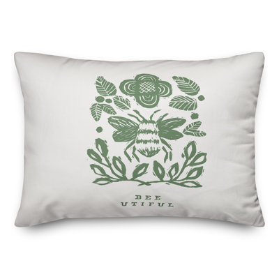  Coussin Bumblebee And Leaves