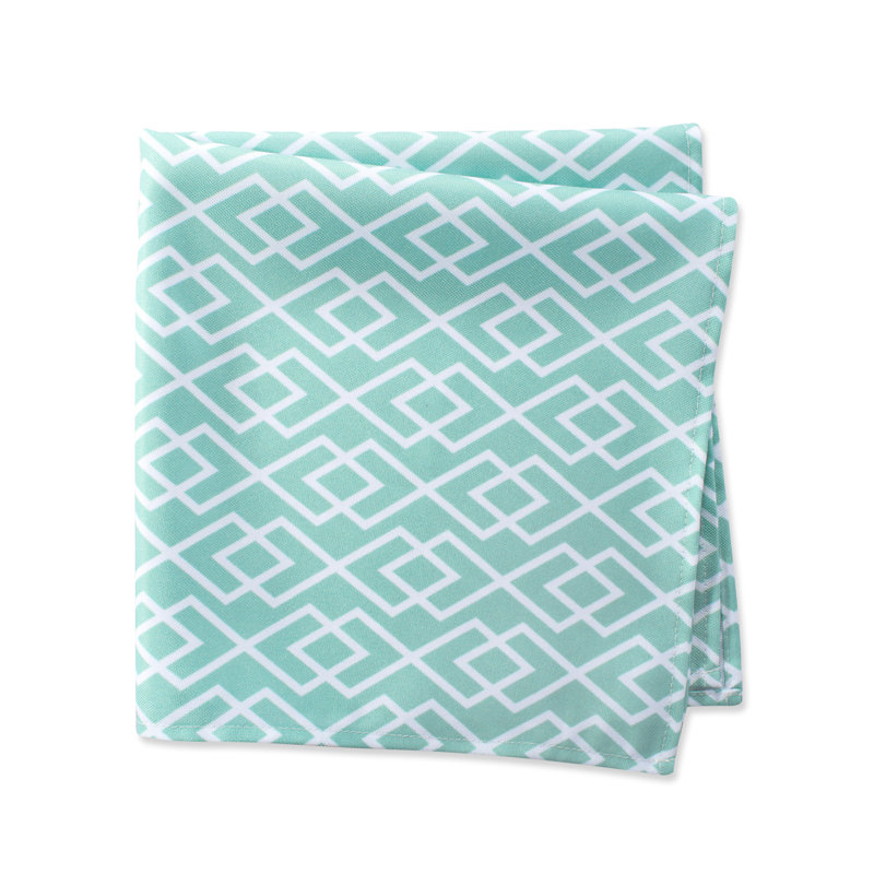 Beedeville Polyester Geometric Square Napkin