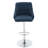 Annasha Swivel Upholstered Adjustable Height Counter Stool with Metal Frame-975498687