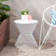 Charming Rustic Wooden Side Table With Intricate Carvings For Home Decoration-114283512