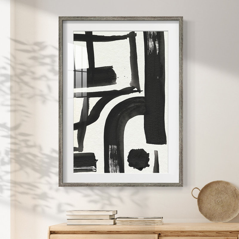 «Inkwell Intersect I», reproduction encadrée