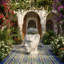 Adan Resin Statue Planter-36815812-49175349