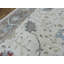 Tapis décoratif en laine de conception unique noué à la main Ivoire/gris 7 pi 10 po x 9 pi 9 po Beauchemin