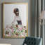 «Beautiful Floral Contemplation II», toile encadrée de qualité supérieure - prête à être accrochée-723722835-723722836