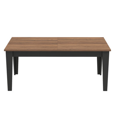 106" Large Extendable Dining Table | Modern Space-Saving Folding Kitchen Table For 8-10 People