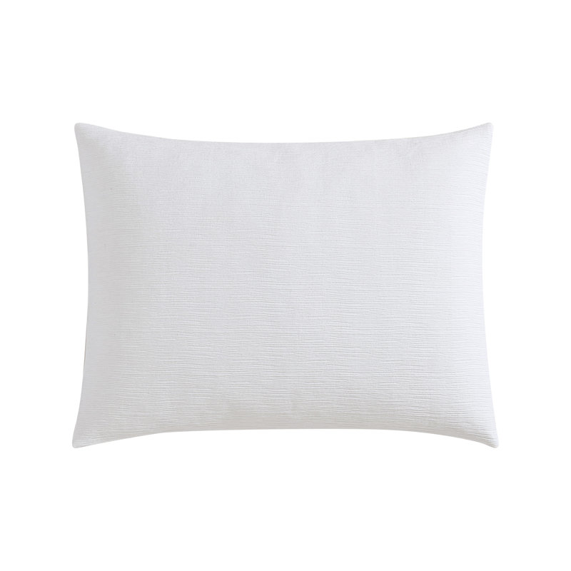 Vera Wang Textured Pleats Duvet Cover S, King Duvet Cover + 2 King Shams