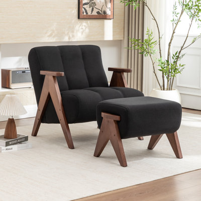 Fauteuil avec repose-pieds Chenice