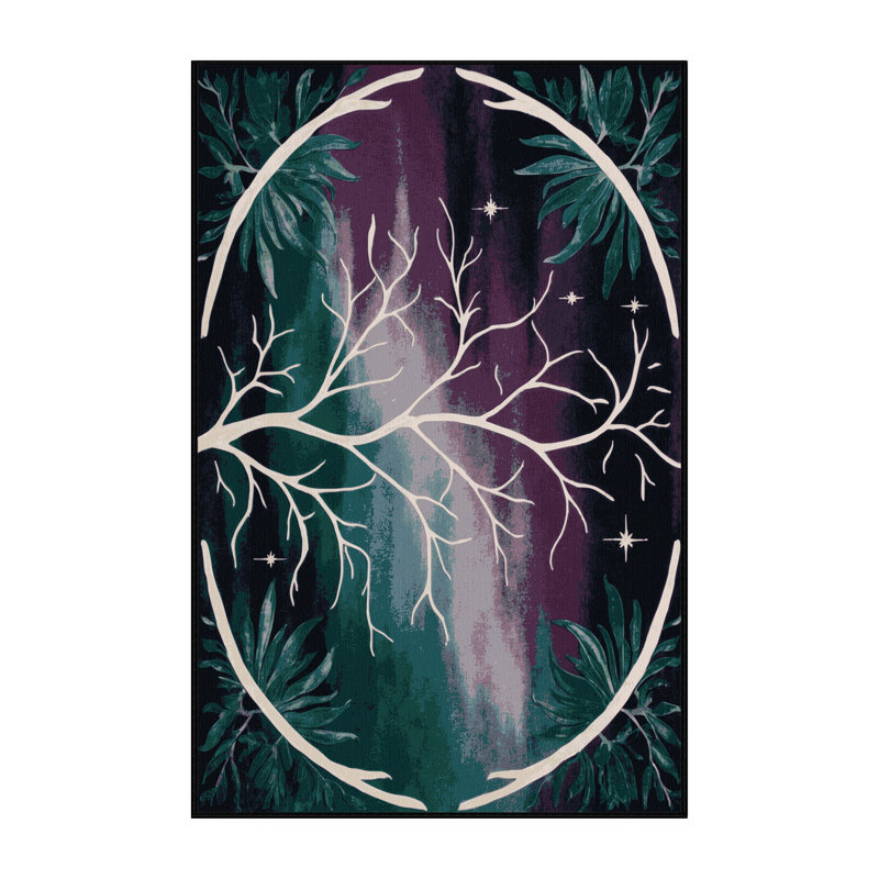 Gilded Grove Rug, Rectangle 5' x 8'
