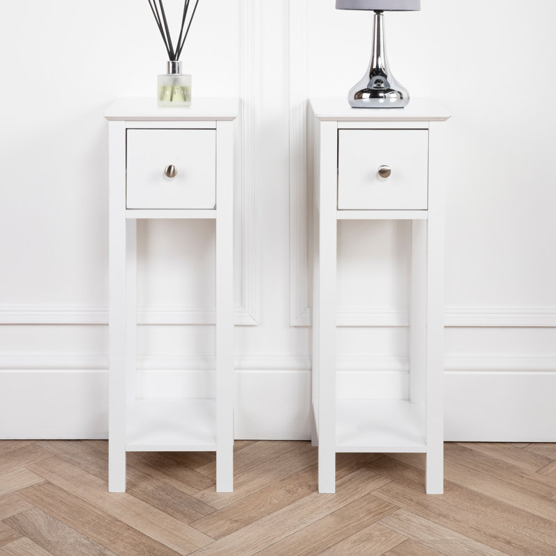 Cheeseman 25cm W Manufactured Wood Bedside Table