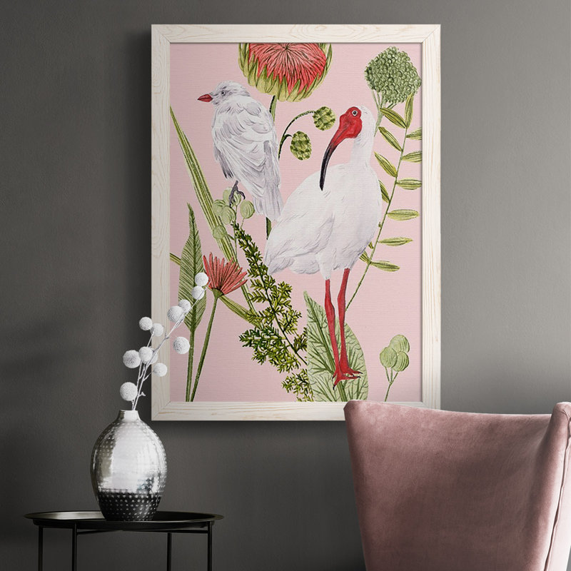 «Birds in Motion II», reproduction d'un seul cadre photo sur toile, H 43,5 po x l 31,5 po x P 1 po, Blanc