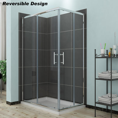 Thresher Rectangular Shower Enclosure - 1850 x 1200