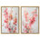 Bougainvillea Set Canvas Set of 2 Elegant Floral Art by 