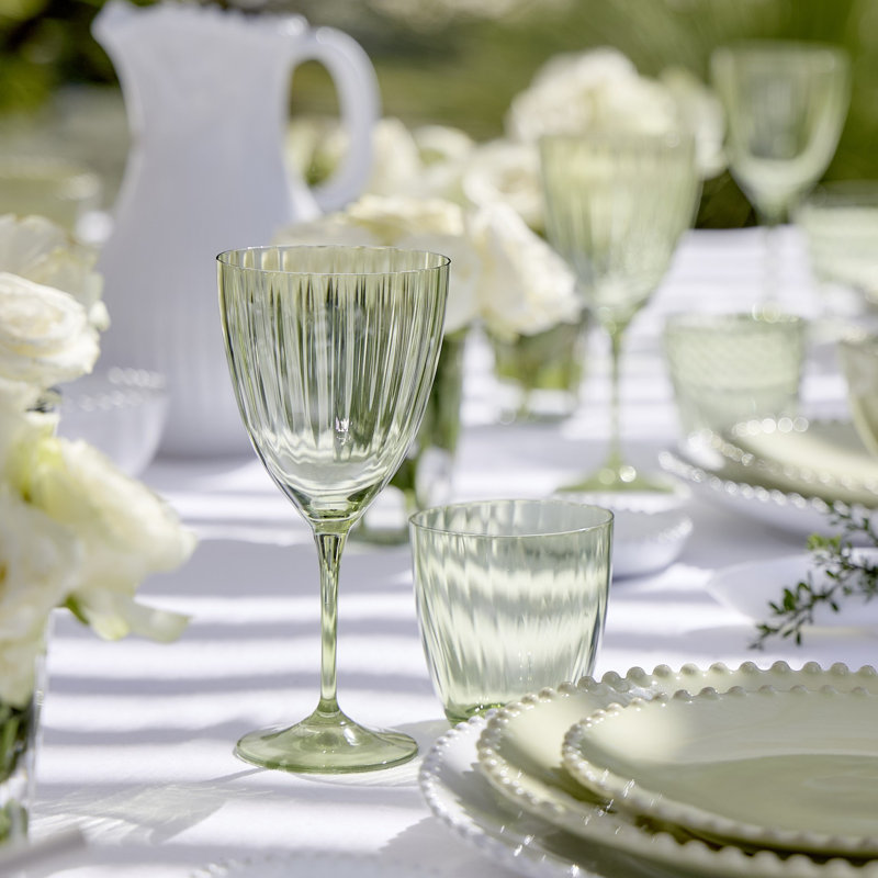 Sensa Drinking Glass, Bottle Green
