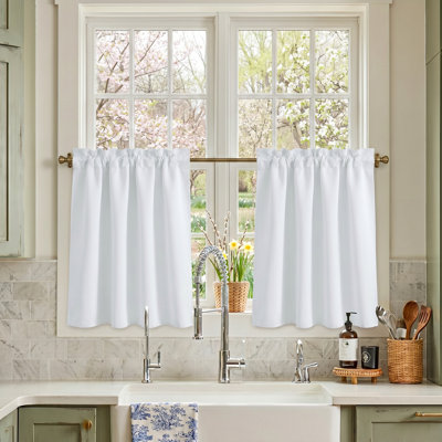 Polyester Blackout Rod Pocket Valance