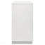 Commode 6 tiroirs blanche ultrabrillante