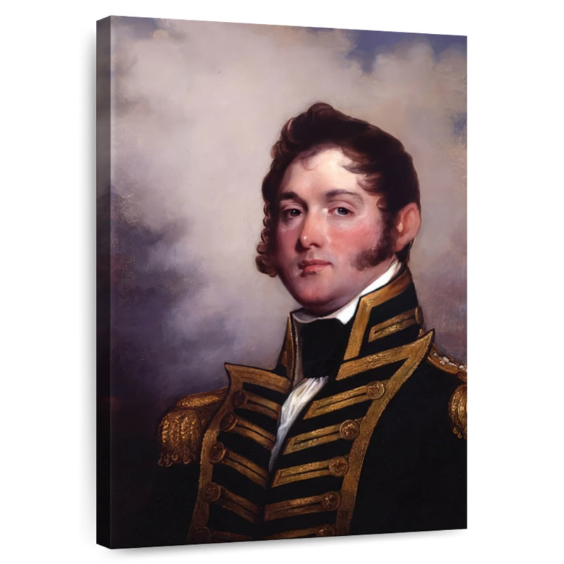 Leisha Commodore Oliver Hazard Perry, 45" H x 30" W