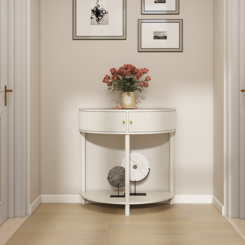 Console Arti-Crafted, Blanc, crème