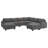 Anureet Modular U-Shaped Sectional with Storage Ottoman-642338536-616518885
