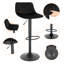 Rhona Height Adjustable Swivel Bar Stool-1611131423