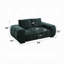 Causeuse en chenille verte Ferrand