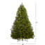 Arbre de Noël artificiel épinette vert 6 pi avec 350 lumières claires-2073994631