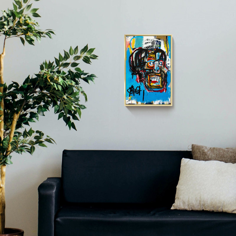 «Graffiti Art» sur, H 15,88 po x l 11,88 po x P 1 po, Or