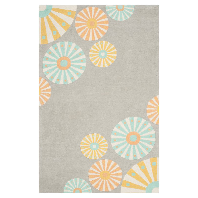 Tapis en laine touffeté à la main Candy Shop Martha Stewart, Rectangle 8 pi x 10 pi