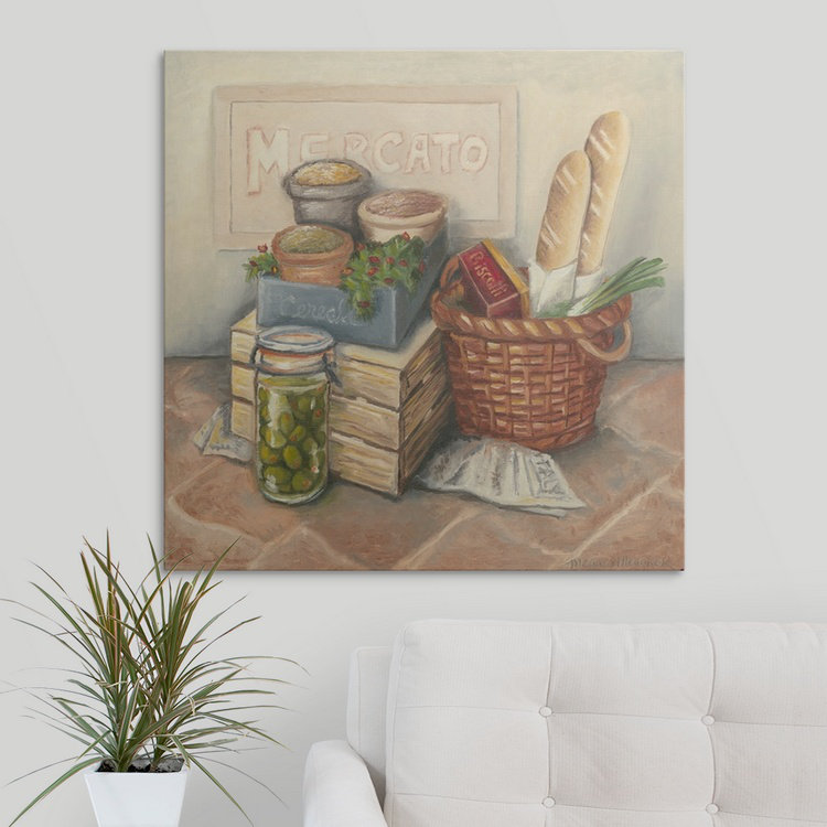 « ii » megan meagher, reproduction d’art Mercato, H 35 po x l 35 po x P 1,5 po, Toile
