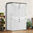 4.5 Ft. W X 2.5 Ft. D Resin Storage Shed with Shelves