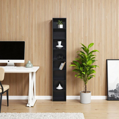Modular 8-Tier Storage Cabinet Bookcase – Space-Saving Vertical Organizer