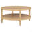 Round Solid Wood Coffee Table