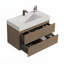 Meuble-lavabo simple 36 po avec surface solide et trop-plein, 36 po, pré-assemblé-313202185-303615348-313203127