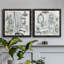 «Opulent Bath I», ensemble de 2 peintures sur toile encadrées-2079942354-2079942357