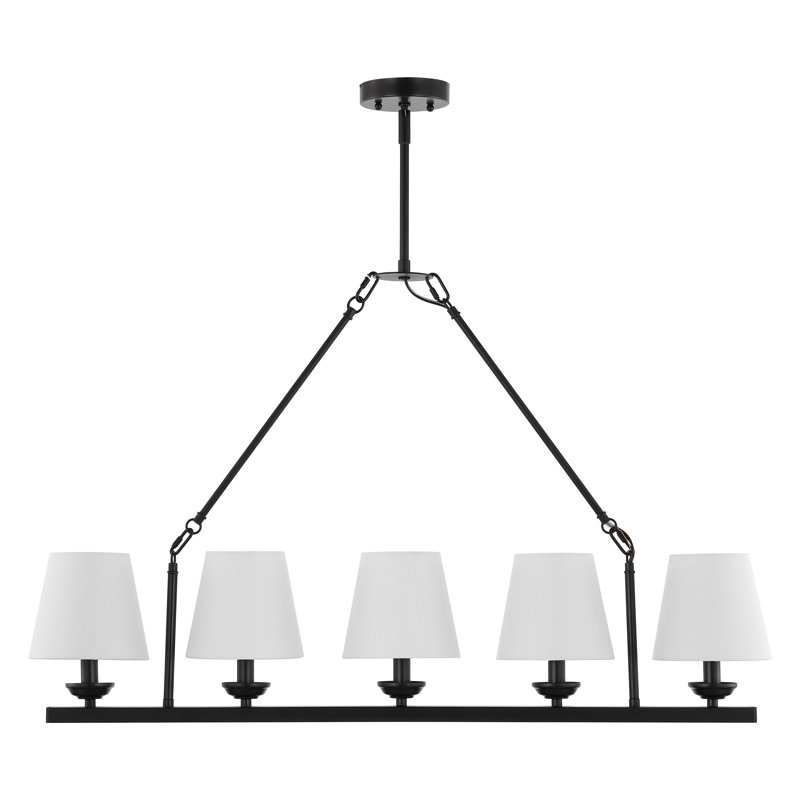 Lustre linéaire moderne à 5 lumières Adalric