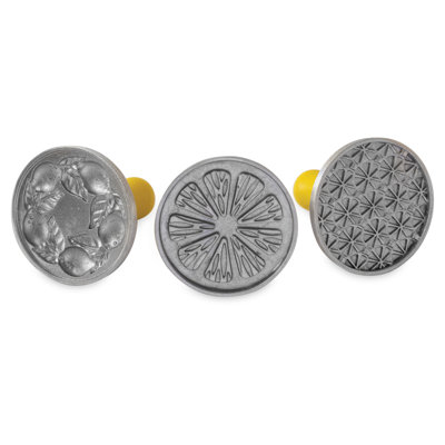 Nordic Ware 3-Piece Citrus Cookie Stamp Set