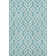 Premium Machine Washable Cerrito Teal Rug
