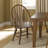Hahira Rectangular Dining Table Set w/ 6 Brown Windsor Back Dining Chairs-1105832289