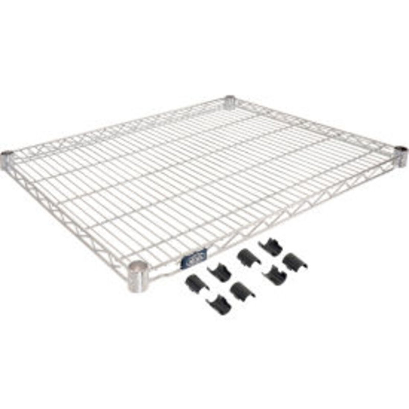 Tablette à fil standard, H 1,75 po x l 30 po x P 24 po