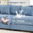 Oversized Cloud Modular Sectional Couch, Convertible Sectional Couches , Extra-Wide Armrests With Chaise,Premium Corduroy Fabric, Ergonomic Design, Easy Assembly, For Living Rooms Study-114888065-121418091