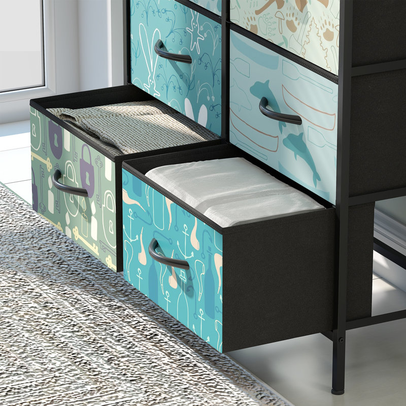 Steel 79cm W 6 - Drawer Chest of Drawers